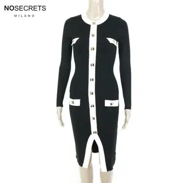 새상품 노시크릿 니트 원피스 42 EOP1707 M 사이즈 긴팔