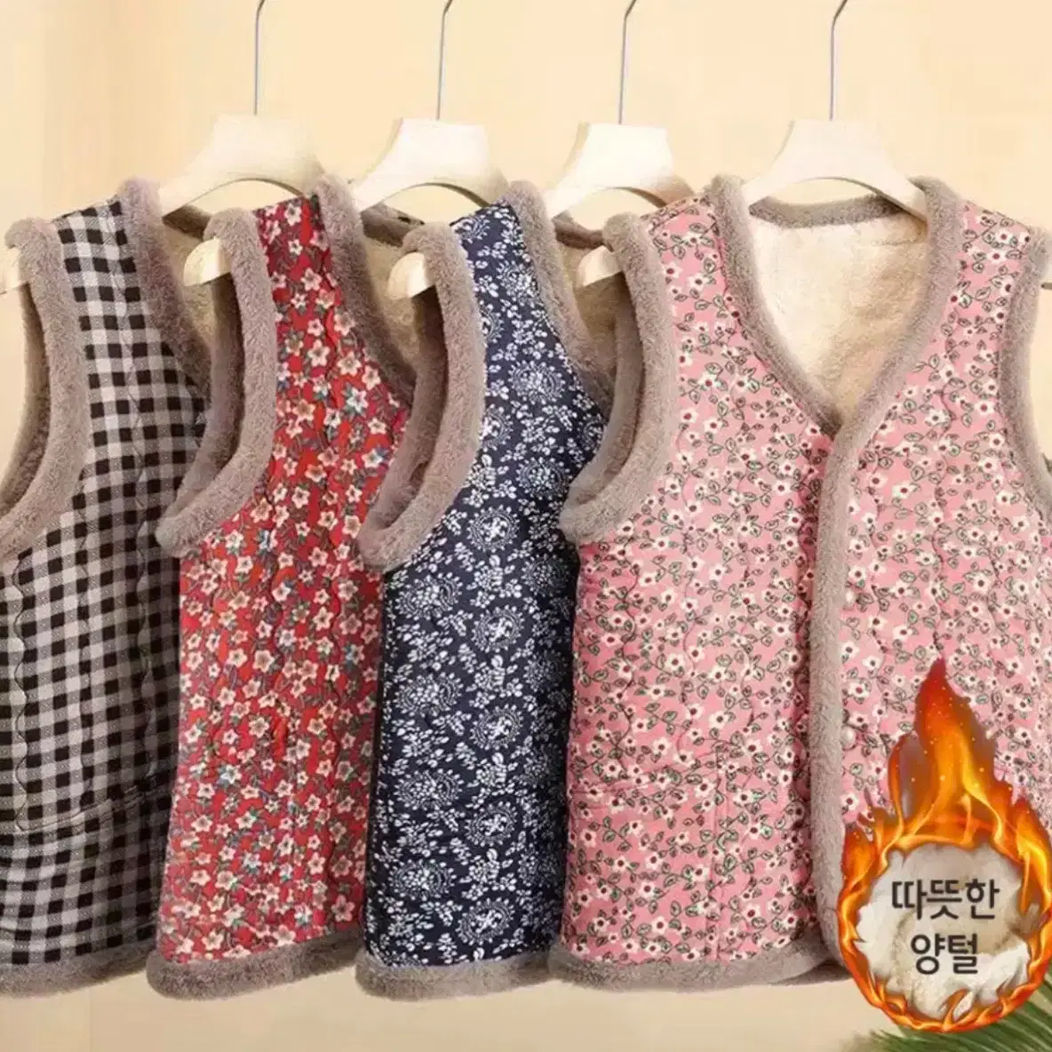 [New Product] Grandmother Vest Country Camping Double Fleece Kimjang Vest