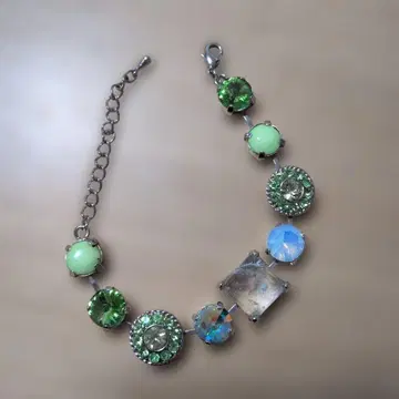 비쥬 모티브 팔찌 조절기 포함