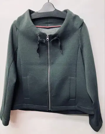 [Piano Piano] 미착용 모스그린 색상의 카라 부착 블루종/자켓