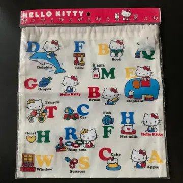 [ 익명 배송 ] 키티 알파벳 M 복조리 헤이세이 레트로