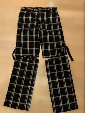 PEACE NOW 체크 무늬 팬츠 S 사이즈 본지티