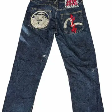 [ 한정품 ] 에비수 20th anniversary 데님 스크래치 있음