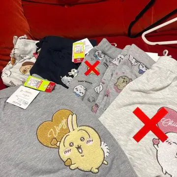 치이카와 스웨트 팬츠 4L 4개 세트