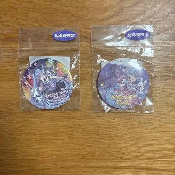 스노우 미쿠 마이멜로디 쿠로미 캔뱃지