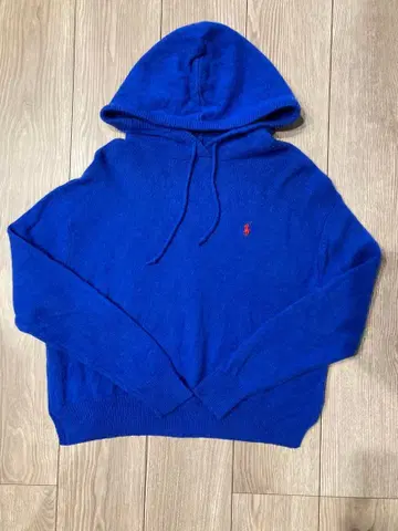 컨디션 최상 폴로 랄프 로렌 후드 부착 니트