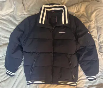 TOMMY HILFIGER 네이비 다운 자켓
