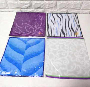 [ 새상품 미개봉 ] 하뉴 유즈루 전시회 핸드 타월 4개 세트