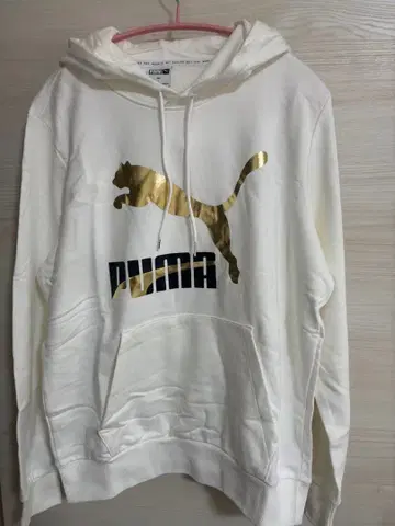 PUMA 화이트 후드티