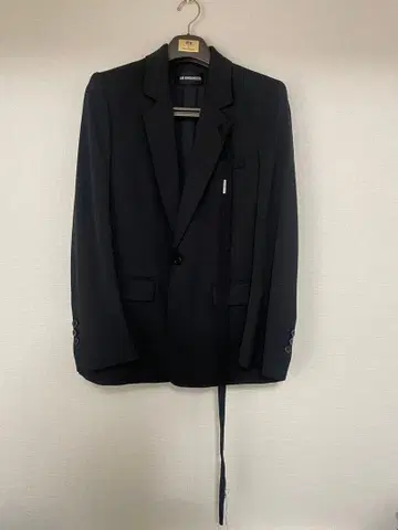 ANN DEMEULEMEESTER 테일러드 자켓 블랙