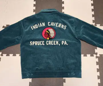 코듀로이 자켓 FFA 모델 인디언 짧은 기장 박스 실루엣