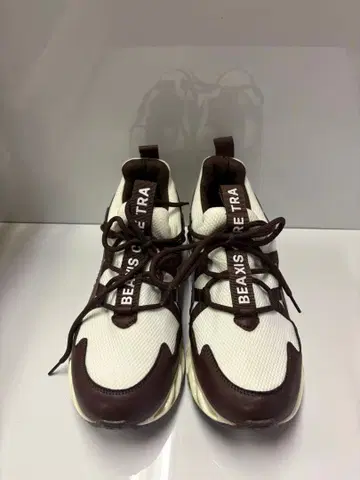 2BEAXIS 스니커즈 화이트/브라운