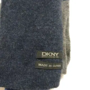 DKNY 블록 컬러 머플러 일본제
