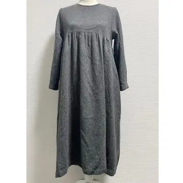 ina 이나 볼륨 원피스 롱 기장 울