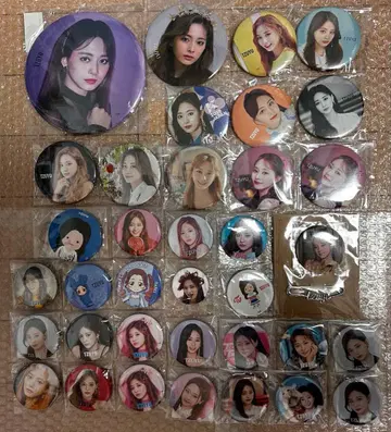 twice 캔뱃지 쯔위 묶음 판매