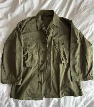 WW2 US ARMY M-43 HBT JACKET