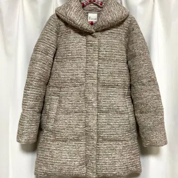 멜로즈 니트 다운 코트 티아라