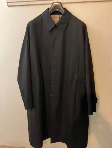 아나토미카 싱글 래글런 코트 48 네이비 스텐카라 코트