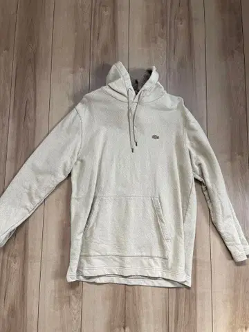 LACOSTE 라코스테 후드티 후디 원포인트 로고 베이지