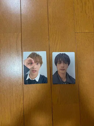 나니와단시 카드 스스로를 찍은 자들 후지와라 죠이치로 & 타카하시 쿄헤이