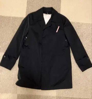 매킨토시 철학 블랙 스텐카라 코트