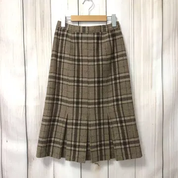 [ Evan picone ] 체크 스커트 일본제 빈티지 레어 고품질