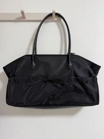 ZARA 리본 포함 세로형 쇼핑백