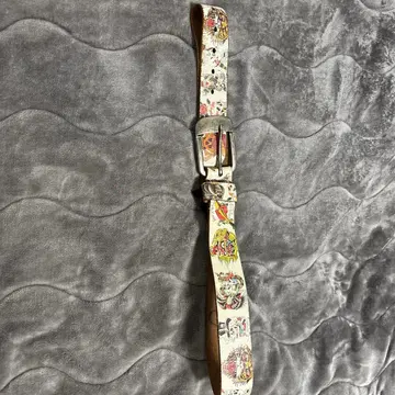 Ed Hardy 벨트 그런지 y2k 해골 헤이세이 갸루