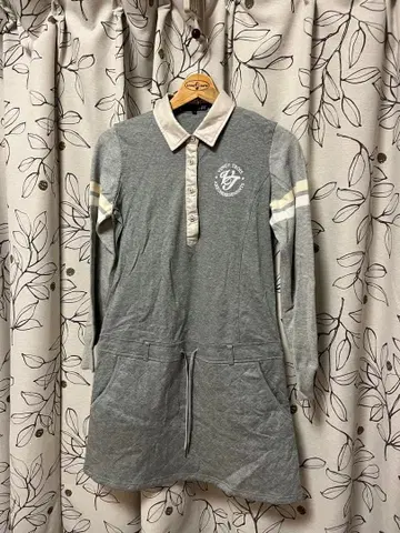 23구 스포츠 퀼팅 니트 골프 원피스 S-M 사이즈 그레이 베이지