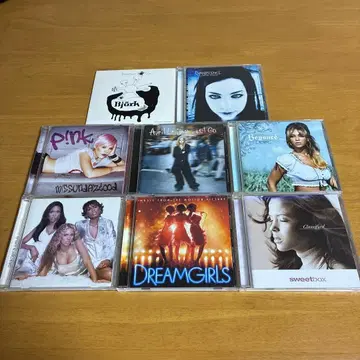 서양 POP 여성 싱어 CD 세트 2000년대