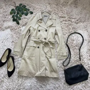 6634 어반리서치 로쏘 트렌치코트 [ M ] 면 혼방/베이지/롱 기장