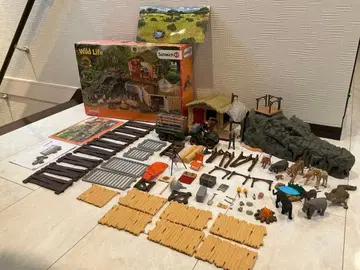 슐라이히 와일드 라이프 정글 조사대 동물 울타리