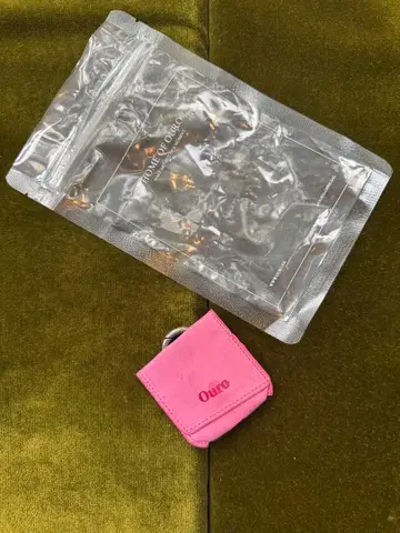 Ouro 핑크 반지 파우치