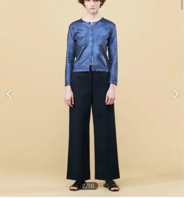 DESPRES 하이덴시티 분또 세미 와이드 팬츠 투모로우랜드