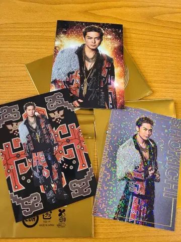 EXILE SHOKICHI 카드 3종 세트