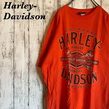 [레어] 할리데이비슨 반팔 티셔츠 프린트