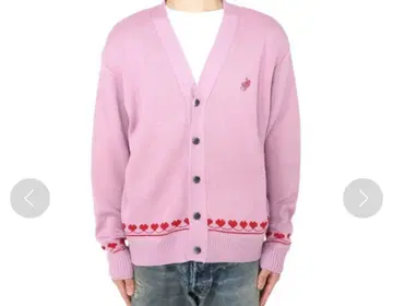 [ MYne ] Heart Pattern Cardigan