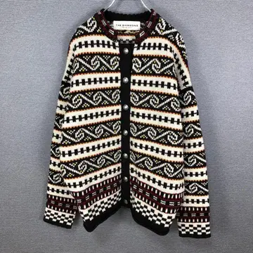 신존 2024AW 페어 아일 니트 가디건