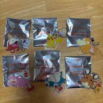 코메다 커피점 포켓몬 오카게안 오리지널 참 6종