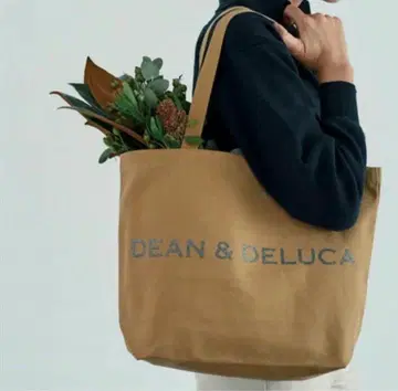 DEAN&DELUCA 차리티 토트 2025 카페오레 L 사이즈