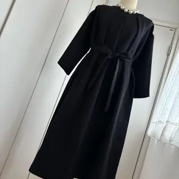 스튜디오 클립 2Way 리본 원피스 블랙 포멀