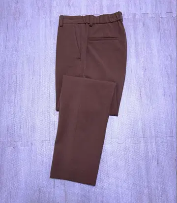 23구 워셔블 TR 스트레치 개버딘 테이퍼드 팬츠 36 발수 팬츠