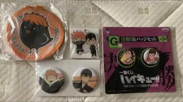 하이큐!! 코인 케이스 캔뱃지 아크릴 키링 히나타 카게야마