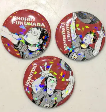 쓰레기장의 결전 -First half- 홀로그램 올스타 캔뱃지 3개