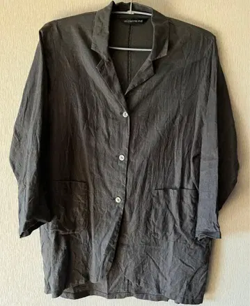 미즈이로 인드 그레이 셔츠 자켓