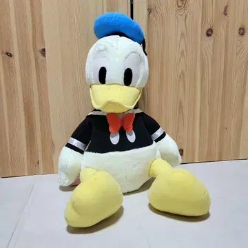 [ 새상품 ] 도날드 BIG 봉제 인형 옐로우 컬러 블랙 의류 레어