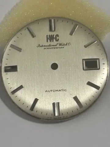 IWC 샤프하우젠 문자판만 손목시계 시계 부품