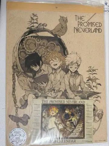 약속의 네버랜드 달력 2019