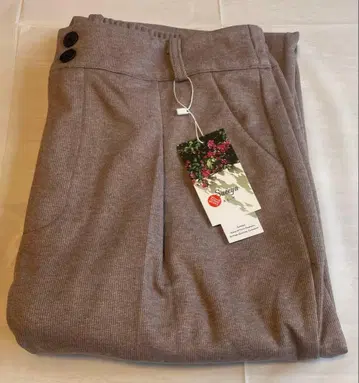 캐주얼 팬츠 가을/겨울 따뜻한 바지 체형 커버 멋스러운 롱팬츠 출퇴근용