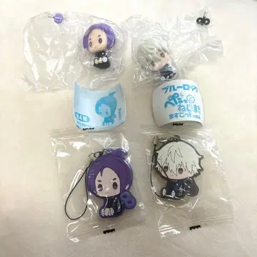 블루 록  마스코트 고무 스트랩 나기 세이시로 미카게 레오